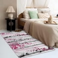 thumbnail image 3 of Tree Rugs for Living Room - Birch Rug & Home Decor, Pink Birch Tree Rugs for Entryway, Washable Rugs, 3x5 Area Rug, Non Slip Small Indoor Door Mat, Forest Carpet, 3 of 7