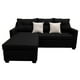 thumbnail image 3 of Sala Esquinera Hermes El Bazar Store Negro 215x165 cm Lado Izquierdo y derecho Lino nacional, 3 of 6