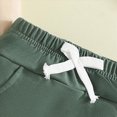 thumbnail image 7 of peqiut Toddler Boy Clothes Short Sleeve Cute Dinosaur GOLF TRACTOR Funny Letter T-Shirt Solid Color Elastic Pockets Shorts Summer Outfit, 7 of 7