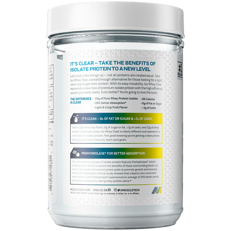 Clear Shake Iso Protein Water 500g
