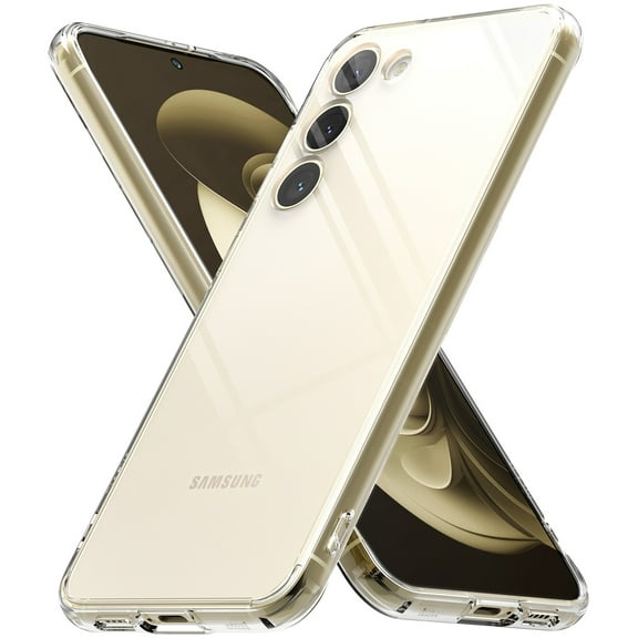 Ringke Fusion [Display The Natural Beauty] Compatible with Samsung Galaxy S23 Case, Clear 5G Cover for Women, Men, Transparent Shockproof Bumper Designed for S23 Case - Clear