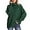 Green, variant on Women's Fall Oversized Pullover Sweaters Casual High Neck Long Sleeve Tops Winter Clothing