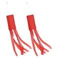thumbnail image 1 of 2Pack 100cm Calcetín de Viento Bandera Calcetines de Viento Coloridos Decoración Colgante para Jardín Rojo, 1 of 7