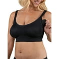 thumbnail image 3 of BRAVADO! DESIGNS Nursing Bra Maternity Bra & Pumping Bra, Breastfeeding, Beaucoup Seamless Adjustable Bra S-XXL | Black | M, 3 of 7