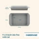 thumbnail image 2 of Bandeja antiadherente Farberware con tapa, 23 x 33 cm, color gris, 2 of 9