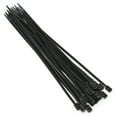 thumbnail image 5 of Red Hound Auto 25 pcs Black 12 inches Double Loop Double Head 50 lbs Cable Tie Wire & Cord Management Nylon Zip Tie, 5 of 8