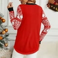 thumbnail image 4 of Rovga Fall Winter Comfy Jacquard Pullover Christmas Sweater Cartoon Embroidered Sweater Warm Dailywear, 4 of 6