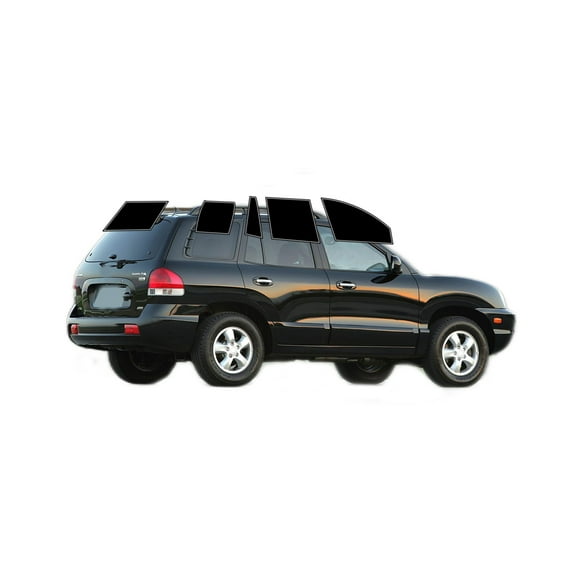 Haiy Co - PreCut 2Ply 05% Window Tint Film Kit For 2001-2006 Hyundai Santa Fe -Side+Rear Window