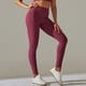 thumbnail image 2 of Pantalones de fitness para mujer con cintura alta, sin costuras y con abertura, que realzan las caderas, elásticos y transpirables, para yoga/running, tallas S-L, 2 of 6