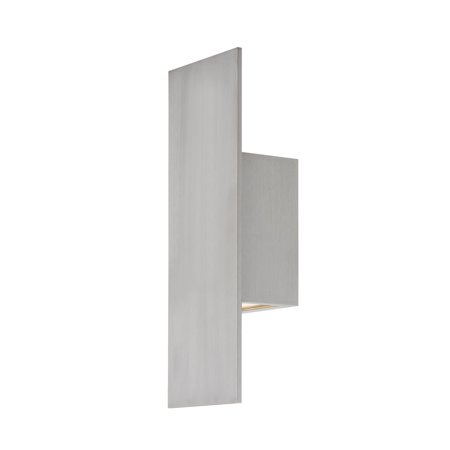 

Wac Lighting Ws-W54614 Icon 2 Light 14 Tall Led Outdoor Wall Sconce - Silver