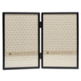 thumbnail image 1 of 4 x 6 in. Hinged Double Picture Frame, Black, 1 of 1