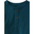 thumbnail image 2 of The Children's Place Boys Long Sleeve Thermal Henley Shirt, Sizes XS-XXL, 2 of 3