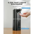 thumbnail image 4 of DODO MEKIA Automatic Foaming Soap Dispenser, 400ml//13.53oz Rechargeable, Adjustable Foam Levels, IPX5 Waterproof, Touchless & Wall/Tabletop Use for Kitchen Bathroom,, 4 of 10