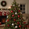 thumbnail image 2 of Northlight 32ct Shatterproof Christmas Ball Ornament Set 3.25" - Red/Gray, 2 of 3
