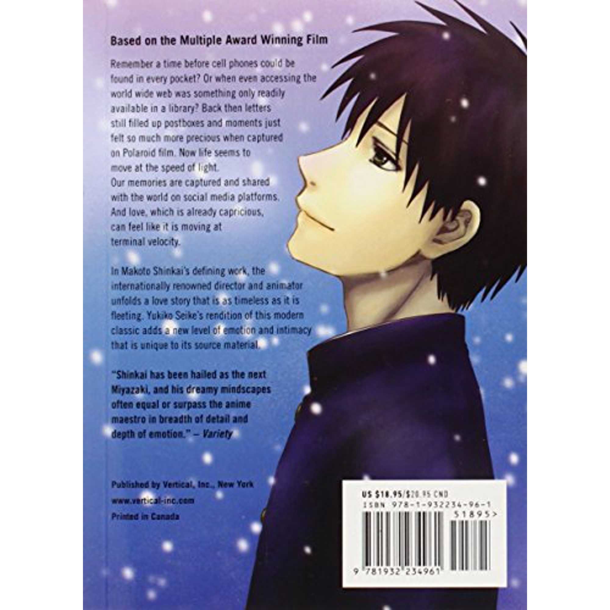 5 Centimeters Per Second Walmart Canada