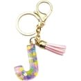 thumbnail image 1 of Letter Keychain,26 Letters A-Z Decorative Letter Keychain,Name Keychain for Women Girls Men Teenager Gift, 1 of 2