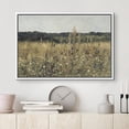 thumbnail image 2 of PixonSign Framed Canvas Print Wall Art Rustic Wildflower Country Landscape Nature Wilderness Illustrations Fine Art Farmhouse Floral Botanical Calm/Relax Cozy for Bedroom - 24"x36" White, 2 of 5