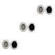 thumbnail image 3 of Moyic 1 par de almohadillas para auriculares, almohadillas para auriculares, almohadillas de cuero para auriculares, malla transpirable, estampado Type1 NO1, 3 of 6