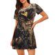 thumbnail image 1 of Fotbe Bald Eagle Soldier Bata de Dormir para Mujer con Estampado, Camisón de Algodón de Manga Corta, Ropa de Dormir Casual, 1 of 6