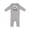 AC-Heather Grey, variant on Elephant My Great Aunt Loves Me Baby Romper Coveralls