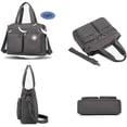 thumbnail image 3 of PIKADINGNIS Work Bags for Women Large Tote Bag Waterproof Travel Laptop Bag Designer Hobo Nylon Shoulder Bag, 3 of 6