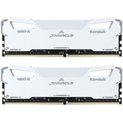 Timetec Pinnacle Konduit 32GB KIT(2x16GB) DDR4 3200MHz PC4-25600 CL16-20-20-40 XMP2.0 Overclocking 1.35V Dual Rank Compatible for AMD and Intel Desktop Gaming PC Memory Module - White