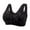 Black, variant on Womens Sports Bras Sports Bras for Women High Support Large Bust Running High Support Sports Bras for Women Sports Bras for Women 3 Pack Bras for Women Wirefree