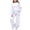 White, variant on yuCgh Girls' 3-Piece Set Base Layer & Jacket Outfit, Layered Winter Wear, Thermal Top, Pants, and Lightweight Jacket, Warm and Cozy for Cold Weather Activities,Black 10Y