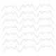 thumbnail image 5 of unbranded 25Ud Sujetadores W De Para En Invernadero Con Resistente Plateado, 5 of 6