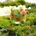 thumbnail image 4 of 5PCS Mini Small Cottages DIY Craft Toys Figure Moss Terrarium Fairy Garden Ornament Landscape Decor Dollhouse, 4 of 8