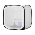 thumbnail image 6 of Pop-Up Spray Paint Booth Tent,28.3" x 28.5" x 29.5" Portable Painting Shelter with Mesh Door for Furniture,Models&DIY Projects,Easy Setup&Ventilation, 6 of 9