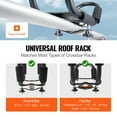 thumbnail image 4 of KFFKFF 2 Pair Kayak Soft Roof Racks for Kayak Surfboard Car SUV, 4 of 9