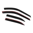 thumbnail image 3 of Ikon Motorsports Compatible with 94-97 Honda Accord Sedan Acrylic Window Visors Vent Windshield Deflector Rain Guard 4Pc Set Outside Mount 1994 1995 1996 1997, 3 of 8