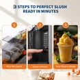 thumbnail image 4 of BeesClover Slushie Machine for Home, 68 oz No Ice Needed Frozen Drink Maker with 6 Preset Programs, Auto-Clean & 12-Hour Timer for Slushies, Margaritas & Ice Cream, 4 of 7