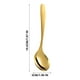 thumbnail image 3 of Cuchara y tenedor de acero inoxidable 304 con mango curvo y rueda de tela ligera, ideal para hoteles, restaurantes, vajillas, cucharas para sopa, cucharas y tenedores para niños. Cuchara de acero inox, 3 of 6