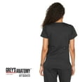 thumbnail image 2 of Grey's Anatomy 4153 Women's Mock Wrap Top, 2 of 7