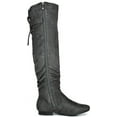 thumbnail image 2 of Dream Pairs Women's Fashion Casual Over The Knee Pull On Slouchy Boots COLBY GREY Size 12, 2 of 6