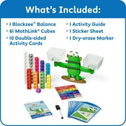 hand2mind Numberblocks Blockzee Balance Activity Set, Educational Math Games for Kids