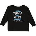 thumbnail image 3 of Inktastic Im Your Fathers Day Gift Mom Says Youre Welcome Boys or Girls Long Sleeve Toddler T-Shirt, 3 of 5