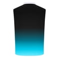 thumbnail image 4 of Plebaso Tank Tops for Men Casual Quarter Zip Collared Tee Shirts Sleeveless Gradient Color Fashion Shirts, 4 of 4
