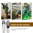 thumbnail image 4 of IFANLANDOR 2Pcs Stainless Steel Garden Sifter Soil Loosening Tool For Home Users, 4 of 4