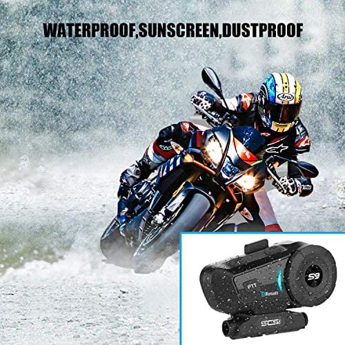 Motorcycle Bluetooth 4.1 Helmet Headset intercom,SCSETC S-9