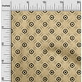 thumbnail image 2 of oneOone Rayon Light Brown Fabric Block Sewing Craft Projects Fabric Prints By Yard 56 Inch Wide-DB, 2 of 5
