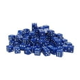 thumbnail image 1 of WE Games Blue Square Cornered Dice - 100 Pack - Plastic Dice, 1 of 3