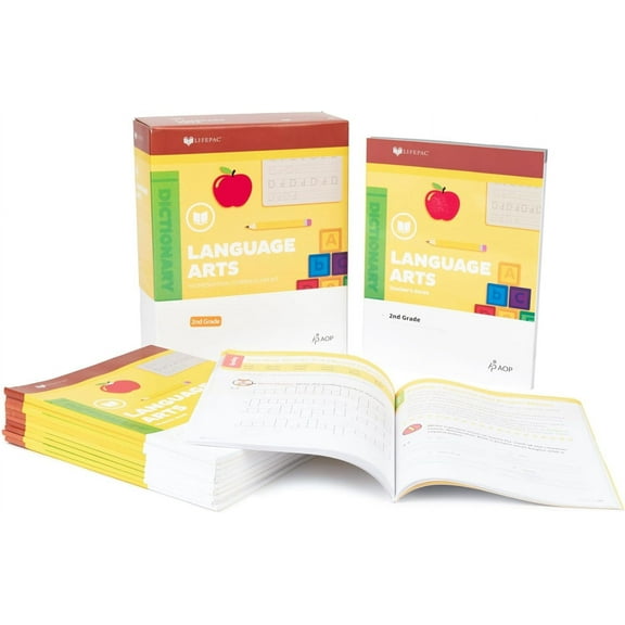 LIFEPAC 2nd Grade Language Arts Set