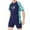 Blue, variant on Big Boys Rash Guard Swimsuit with Swim Trunks Split Swimwear For Kids Plus Size For Comfortable Swimming Suit For And Hot Springs Beach Pool Surfing Size 11-12T
