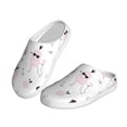 thumbnail image 2 of Yiaed Cute Poodle Dog Print Slippers Fuzzy Warm Cozy Slippers Non Slip House Slippers For Indoor Outdoor Slippers House Slippers-46/47, 2 of 7