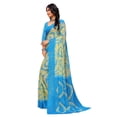thumbnail image 4 of Floral Printed Pure Georgette Saree - 28409954, 4 of 5