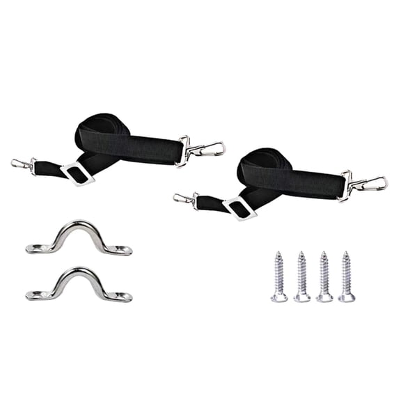 Sinyiin Marine Boat Canopy Bimini Top Straps Awning Webbing Straps Adjustable with Loops