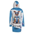 thumbnail image 2 of Happy Father's Day Best Rat Terrier Cool Dad Ever All Over Print 3D Hooded Duffle Toggle Coat Ratty Dog Lover - 12007, 2 of 6
